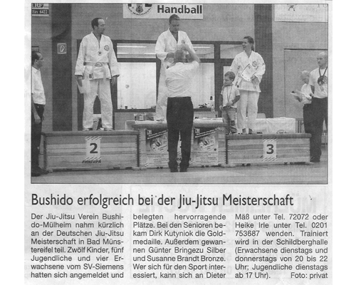 Jiu-Jitsu Deutsche Meisterschaft 2006